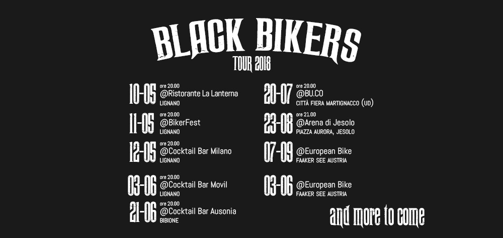 black bikers tour