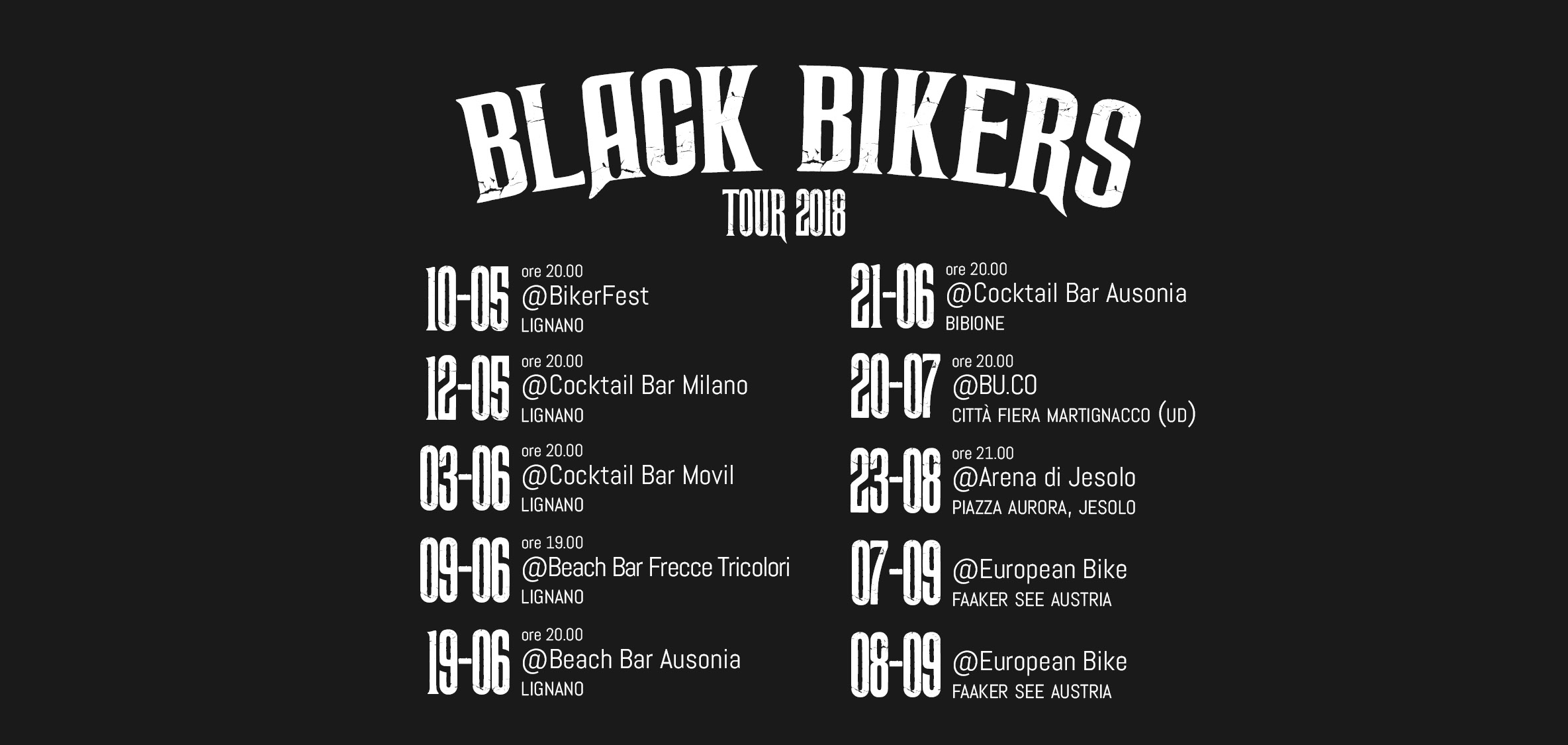 black bikers tour